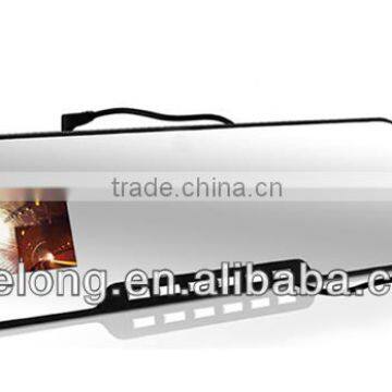 2.7" TFT Front & Back Display HD 720P Automobile Rearview Mirror Data Recorder