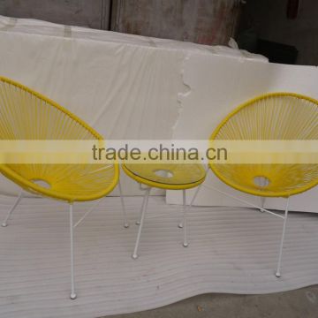 Rattan egg chair nest chair round bistro chair