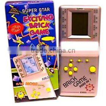 electronic handheld brick game player