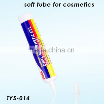 15g Colorful Nozzle PE Tube for Cosmetic