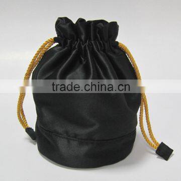 satin drawstring cosmetic bag