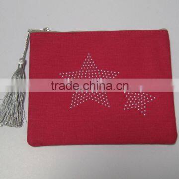 Small canvas pouch