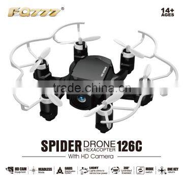 Pocket dron with 2MP camera FQ777-126C 2 mode control SPIDER mini dron