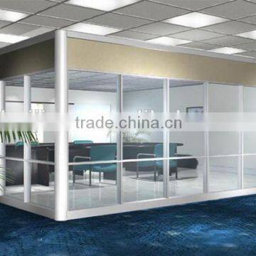 glass office partition wall sound proof partition walls