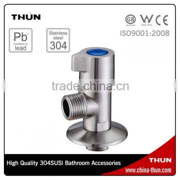Cheap Shock Resistant Distinctive 3 Way Stainless Steel Angle Valve 15mm Angle Valve photo-2