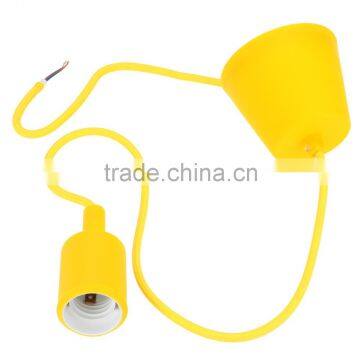 Home Decoration Luminaire E27 Base Socket Colorful Simple 1m Bulb Bases for Ceiling Lamp Pendant Light ABS + PC 10Colors photo-4