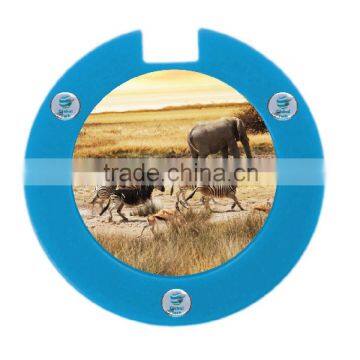 Travelator licence disk holder