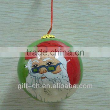 christmas glass ball ornament