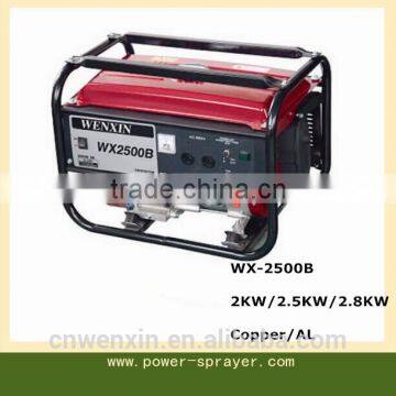 AC single phase 2kw/2.5kw/2.8kw gasoline generator price for sale