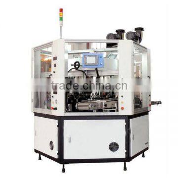 HKS-323 automatic 3 color uv screen printing machine for bottles