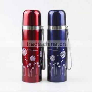 Red colour unique giant vacuum flask/insulated bottle