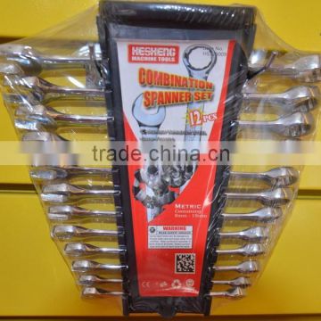 High quality 12pcs combination wrench set