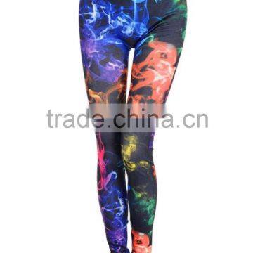 Smoke Print Seamless Leggings photo-2