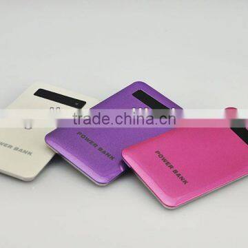 2015 4000mah external mini portable power bank for blackberry
