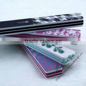 3-way durable cloth nail file