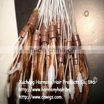 SUPER QUALITY human hair extensions easy loop micro ring