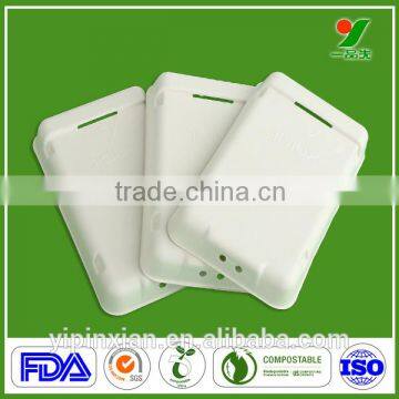 Wholesale Eco-friendly Biodegradable ODM/OEM Bagasse Packing Molded Pulp Buffering Packaging Tray With Competitive Price photo-5