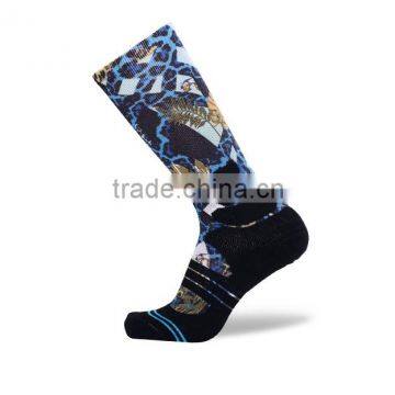 Customized Cool Design Dye Sublimation Basketball Socks photo-5