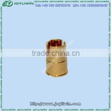 CNC Processing ISO RoHS gold Brass housing speed sensor for Apparatus Products