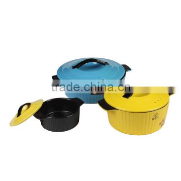 colorfull cookware in heat-resistant ceramic material