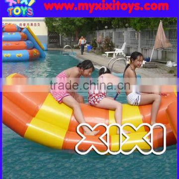 Inflatable seesaw water toys for summer, inflatable teeterboard on water