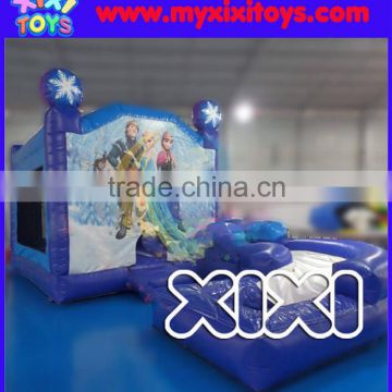 TOP quality XIXI toys inflatable bouncer with slide pool