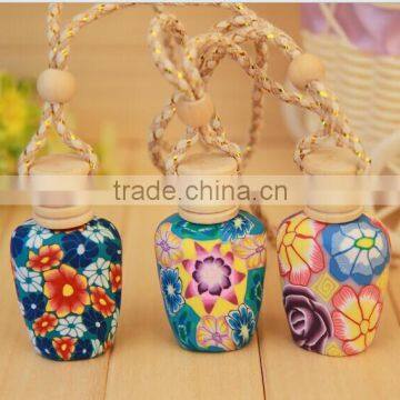 2014 hot sell Eco-friendly material hanging car perfume bottle