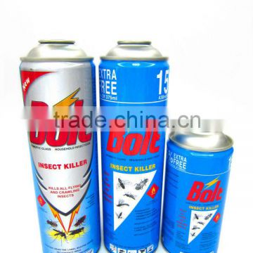 necked in aerosol tin can /spray can with 6 color printing