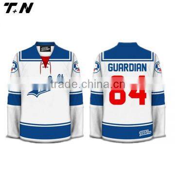 wholesale blank sublimation inline hockey jersey