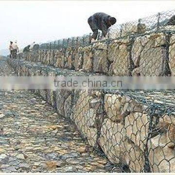 High quality steel wire stone cage/rock mattress