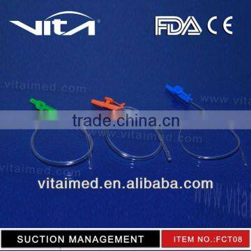 Suction Catheter With Valve (FCT08) With CE/FDA/ISO13485 Certificate