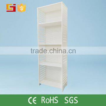 2014 High Quality Tall Wooden 4 Layer 4 Shelf 4 Tier wooden Bookcase