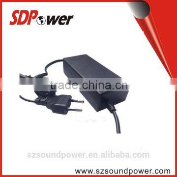 12v 5a cord to cord type, 2 lins power adapter with CE, UL, FCC, GS, ROHS