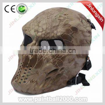 Metal Mesh Protect Face Mask Airsoft Paintball Military Full Face Mask