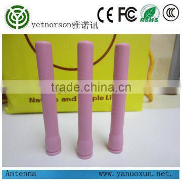 Yetnorson new product pink high quality wifi router external antenna 3DBI 2.4ghz antenna