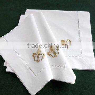 hand embroidery napkin