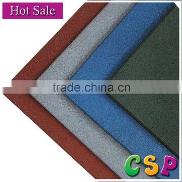 interlocking floor gym rubber tile colorful outdoor rubber mat flooring with a cheap price