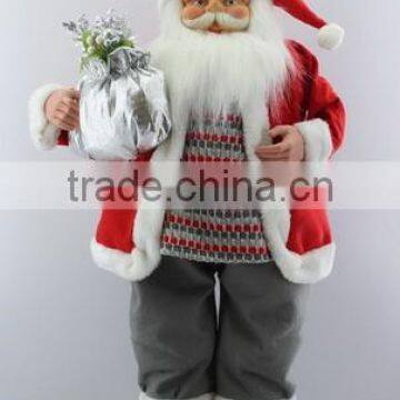 handmade santa christmas statue