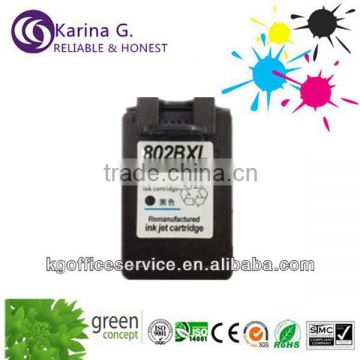 802XL BK ink cartridge suit for hp printers