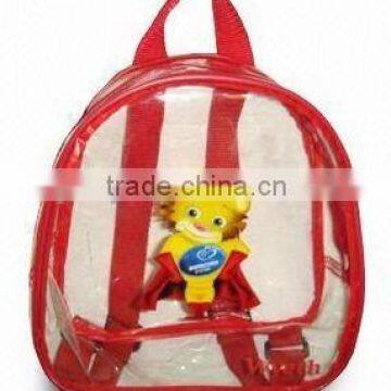 PVC Kids School Bag Backpack Travel Bag