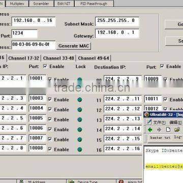 8in1 Modulator With Scrambler (TS IP/multicast Gigabit In,8*DVB-C RF Out) photo-3