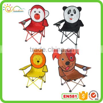 Colorful animal pinting kids foldable chair child chair