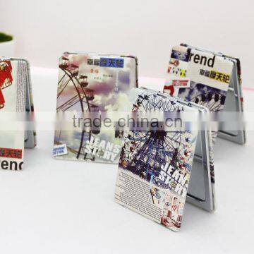 2015 high quality portable travel plain magnifying mirror,MG2003