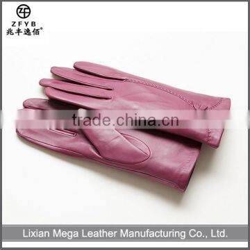 Newest design high quality Fashion Sheepskin Gloves