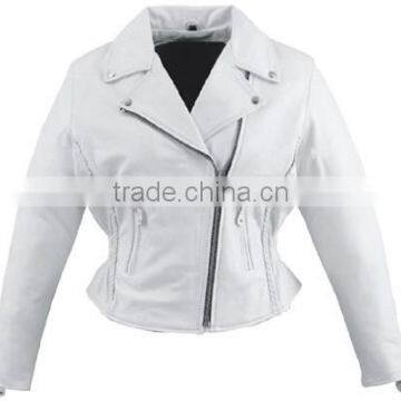 Ladies LEATHER MOTORBIKE JACKETS
