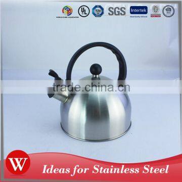 Chinese easy to clean non-electric whistle kettle water jug tea pot stainless steel