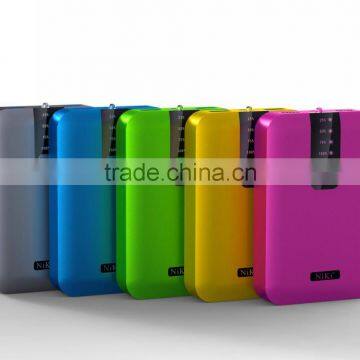 For Samsung 18650 Colored Dual USB 3.1A Power Bank 10400mAh 11200mAh 12000mAh