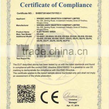 Electronic Siren Piezo Siren 1/6 Tone 105db photo-4