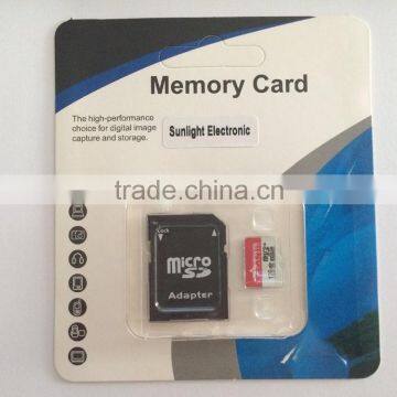 2016 Original customized logo micro memory SD card 128GB sd micro