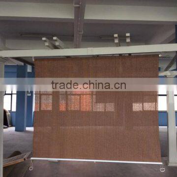 The GOOD Quality HDPE fabric cordless blind with many color for choosing